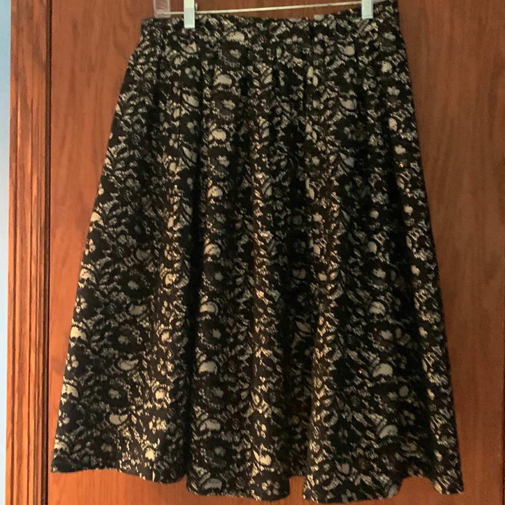 Black and white size 12 Skirt